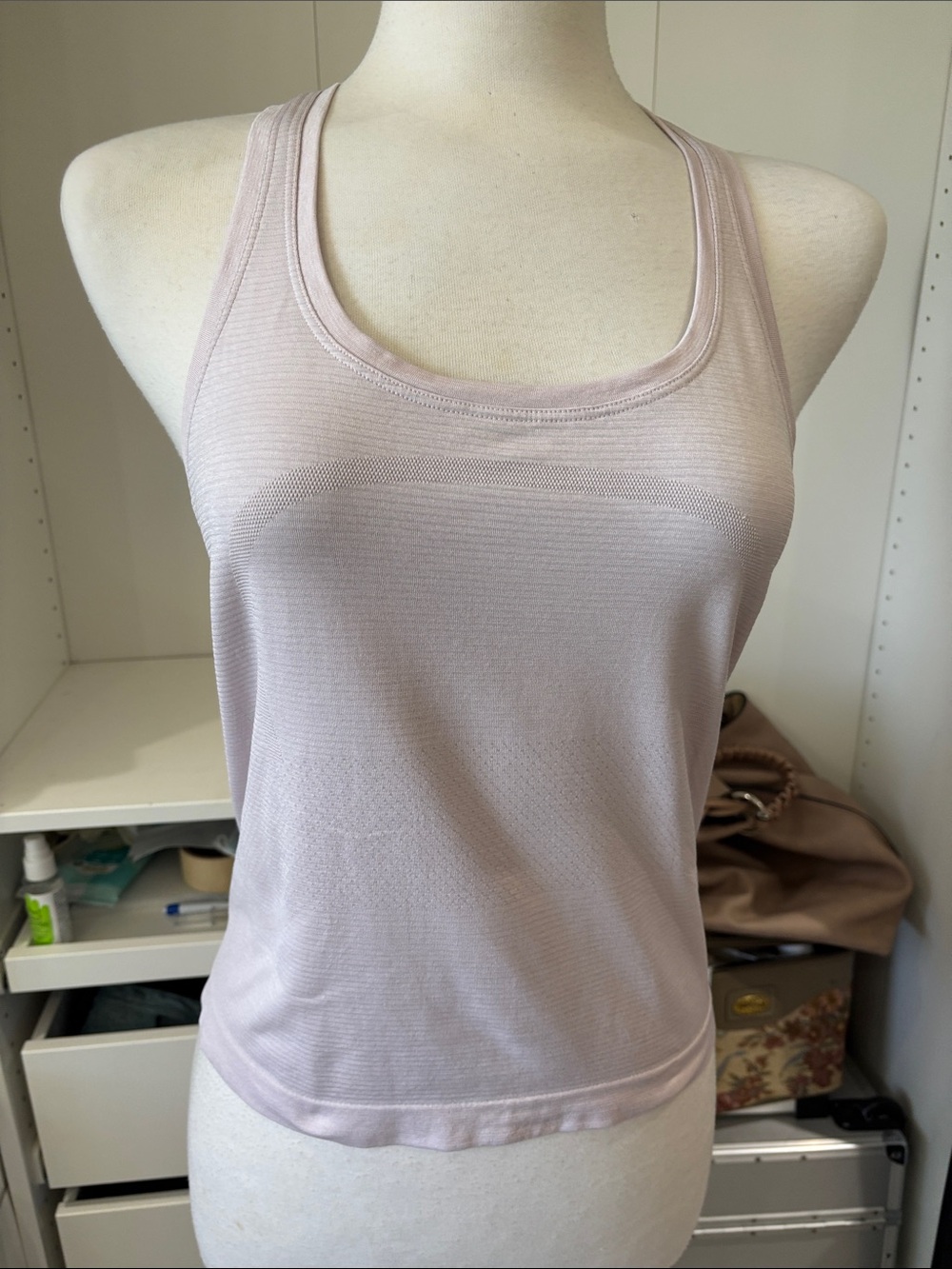 lululemon athletica Light Mauve Racerback Tank